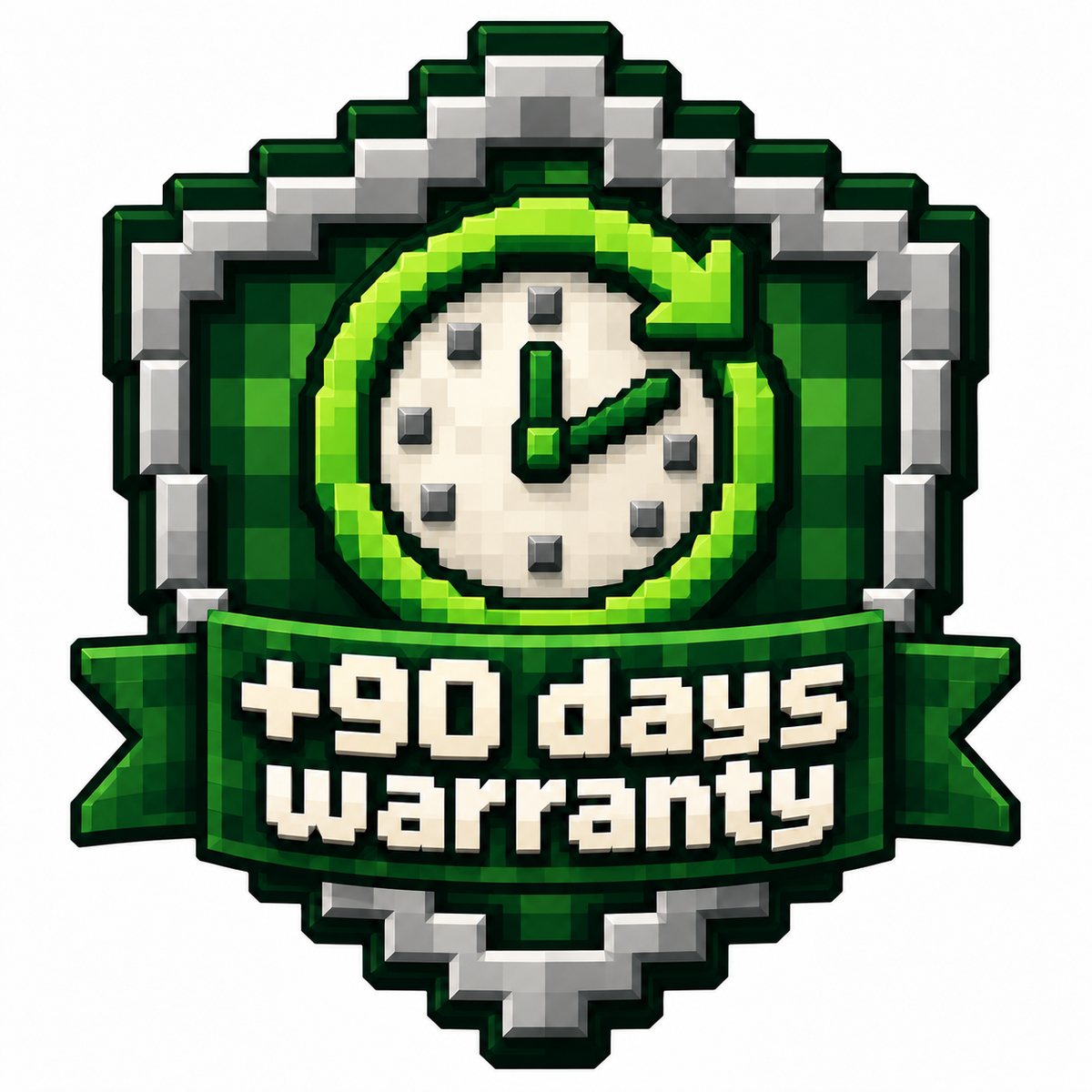 +90 days warranty