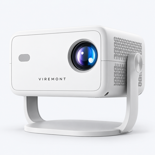 Viremont Cinema — 1080p Projector in white