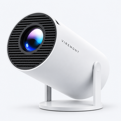 Viremont Mini — Portable Projector in white